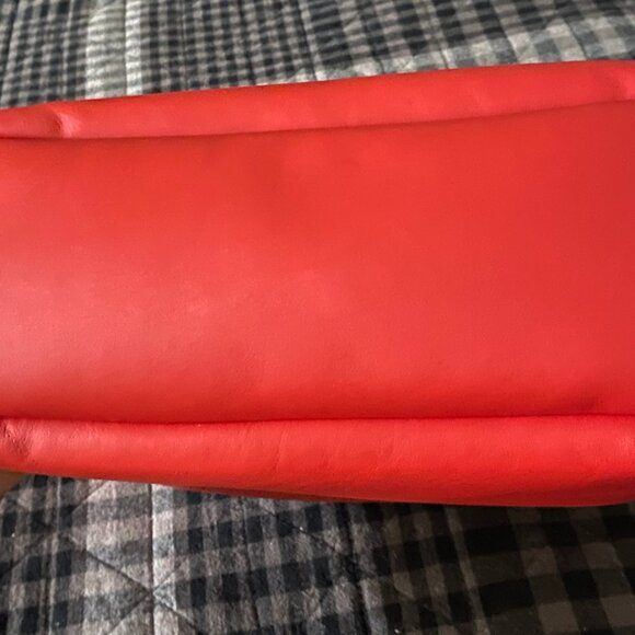 Bundle: Coach Red Pillow Tote and Coach Red Micro Wallet - Picture 3 of 16